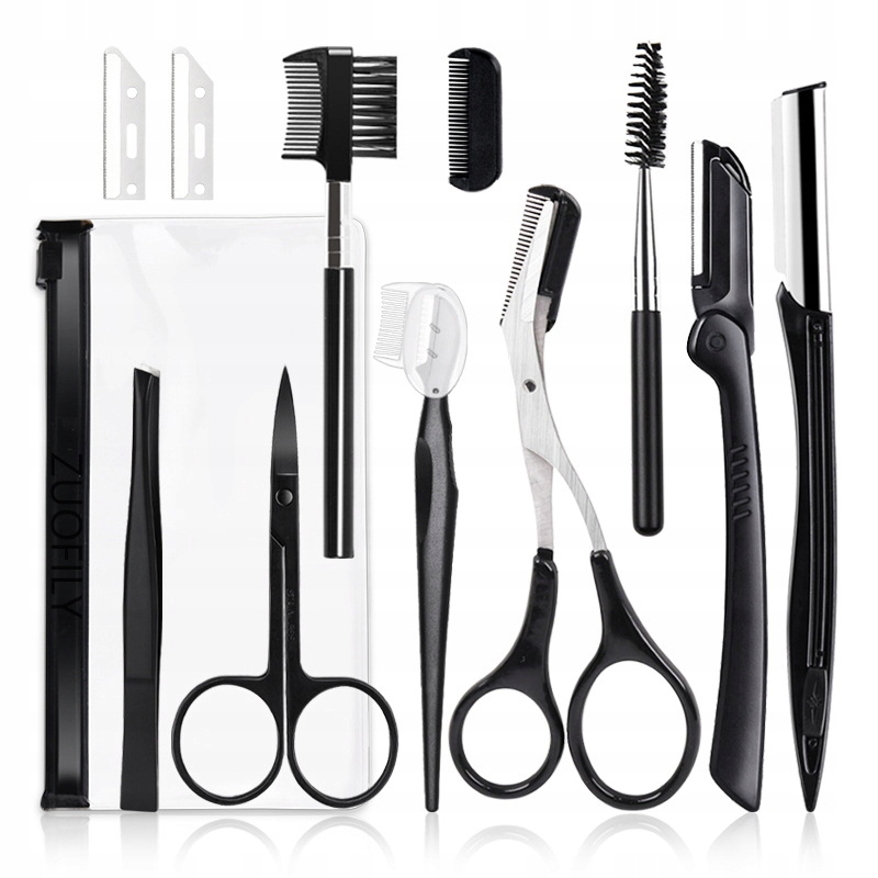 4/6/9/11pcs Eyebrow Cutters Set Eyebrow Trimmer