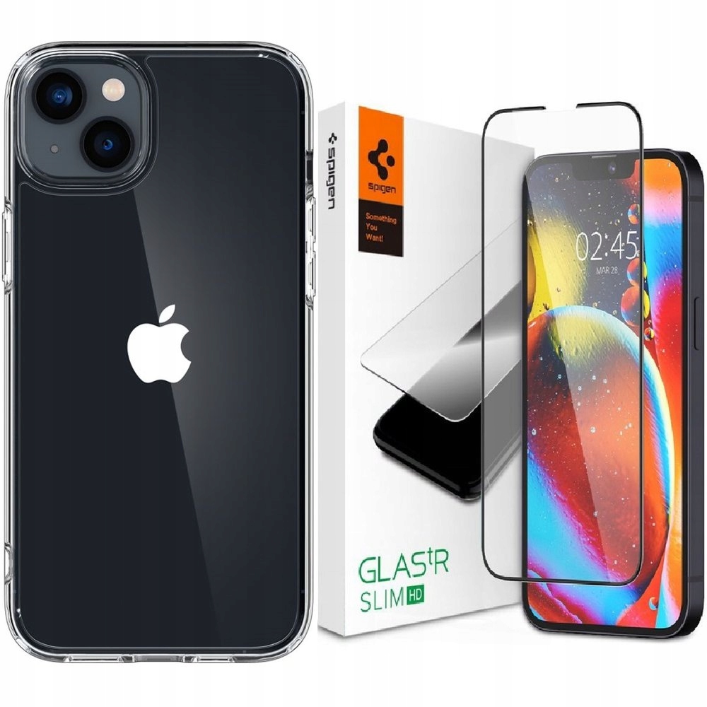 

Spigen Do Iphone 14 Etui Case Szkło Hartowane