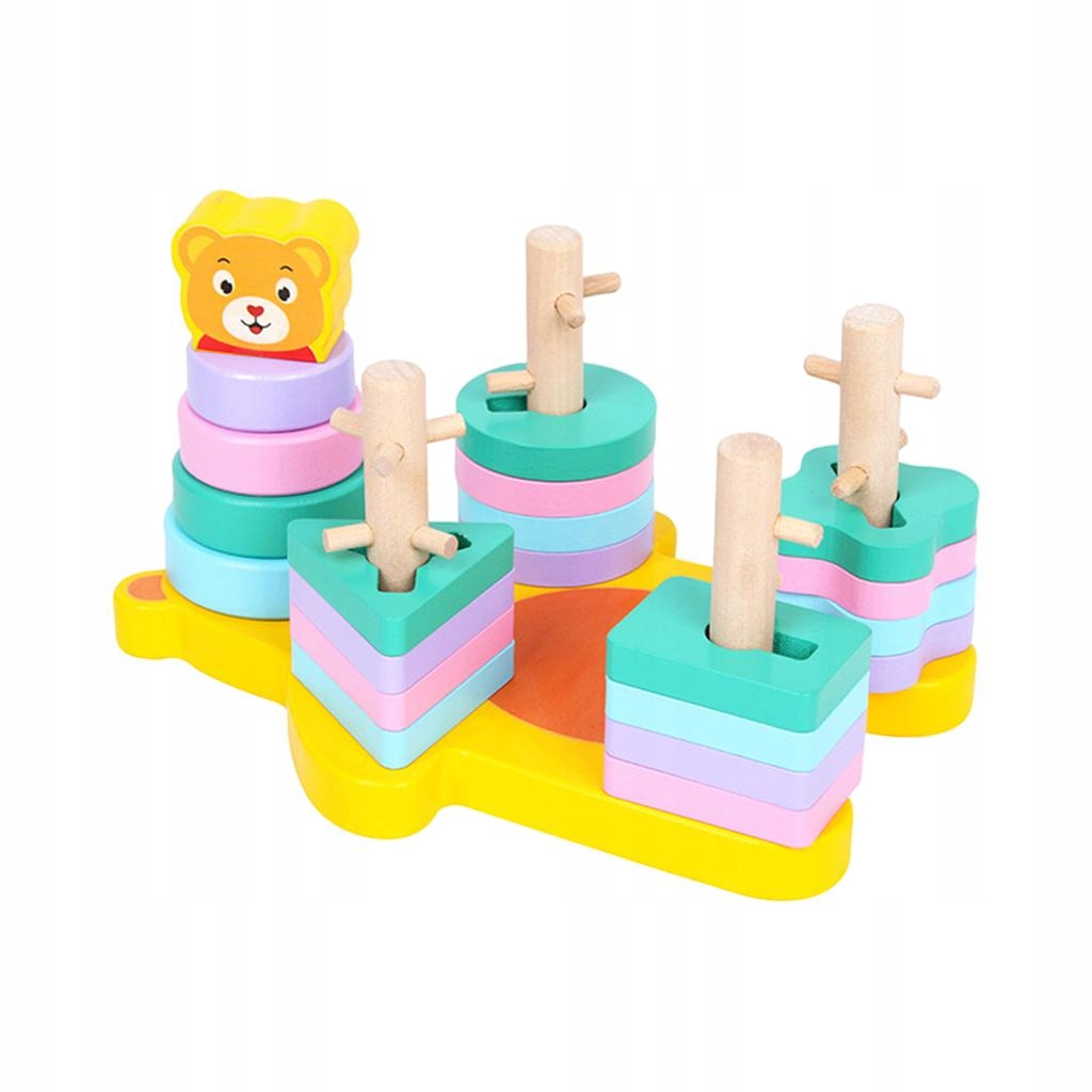 c/ Wooden Building Block Shapes Recognition Bear