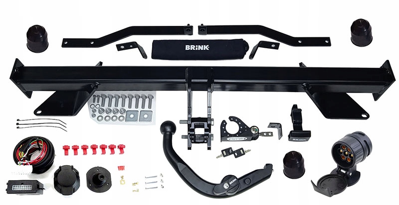 WYPINANY HAK HOLOWNICZY+MODUŁ FIAT DOBLO2 II 2010+