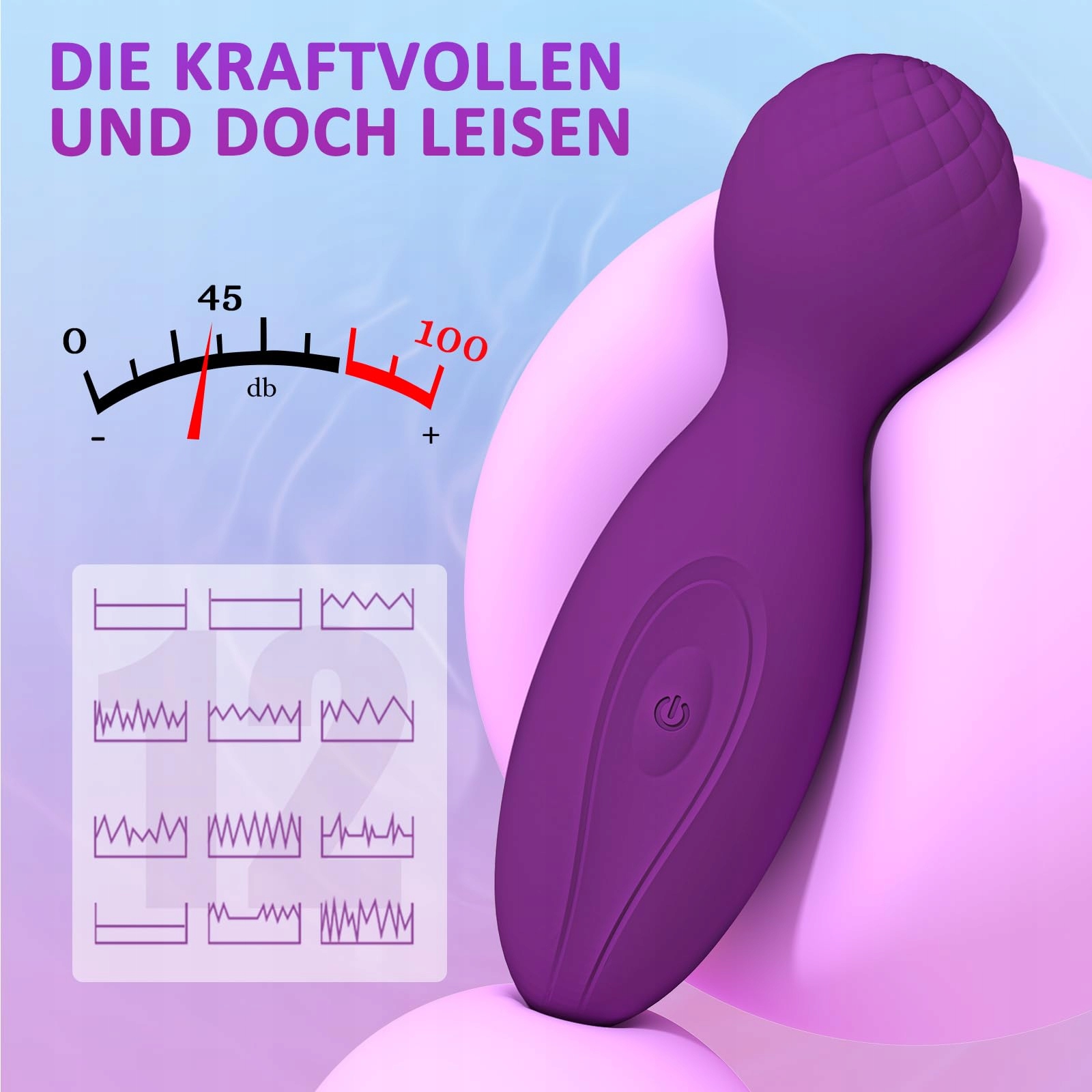ORSLUM Mini Wibrator Dla Kobiet Cichy Masażer Klitoris Sex Zabawka — miniatura 5