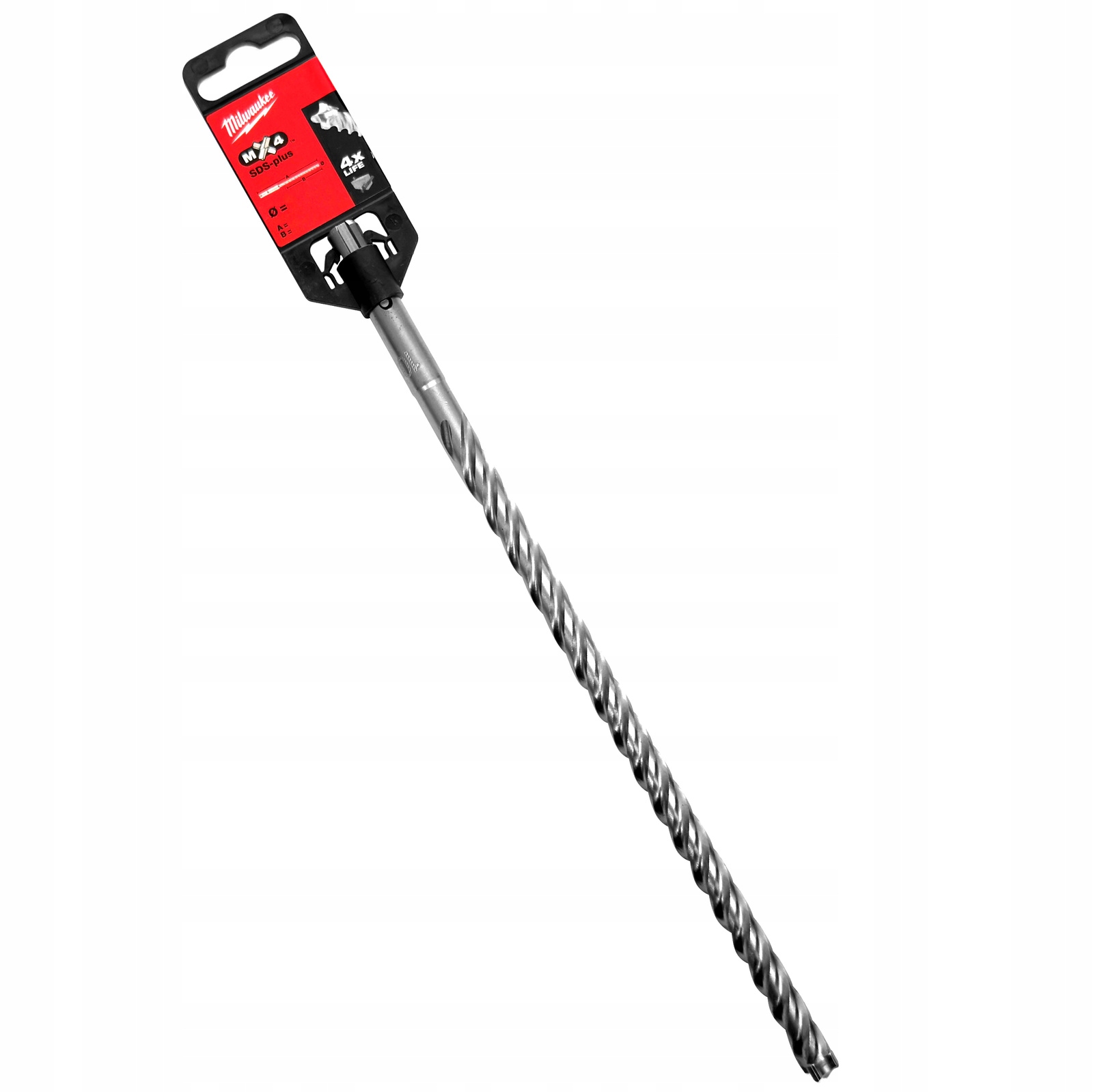 Wiertło Do Betonu Milwaukee Sds-plus 4-OSTRZOWE MX4 10/400/455 mm 50 szt