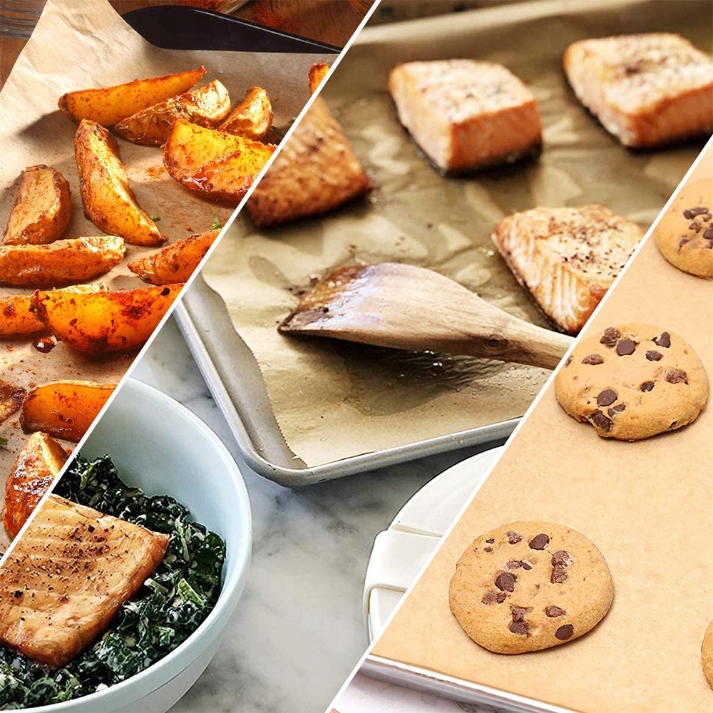 CLARINA PAPIER DO PIECZENIA SILIKONOWANY BRĄZOWY CATERING ROLKA 38cm 50m Rodzaj papier do pieczenia