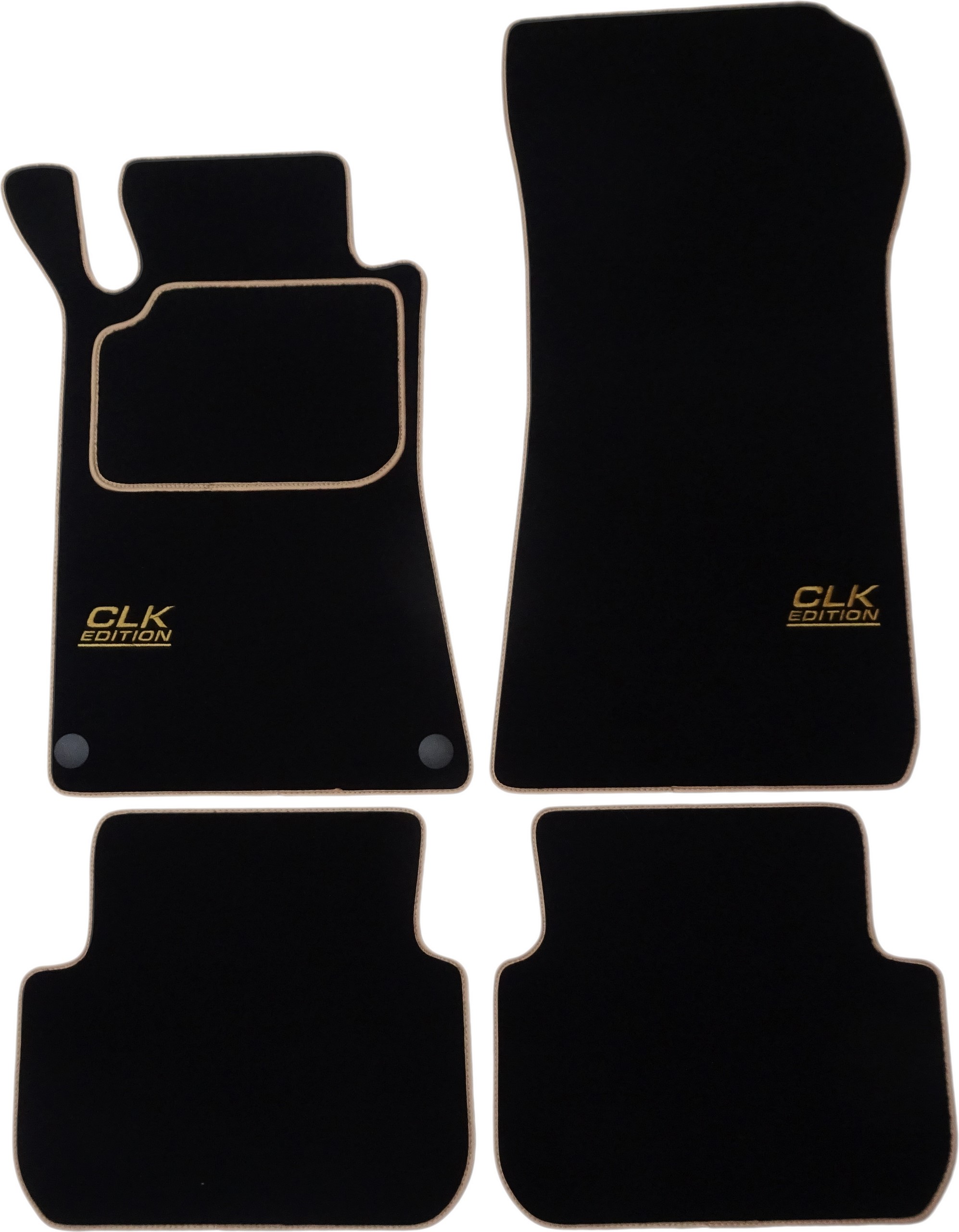 Mercedes CLK W209 Dywaniki CLASSIC + HAFT CH2 EAN (GTIN) 5904873114145