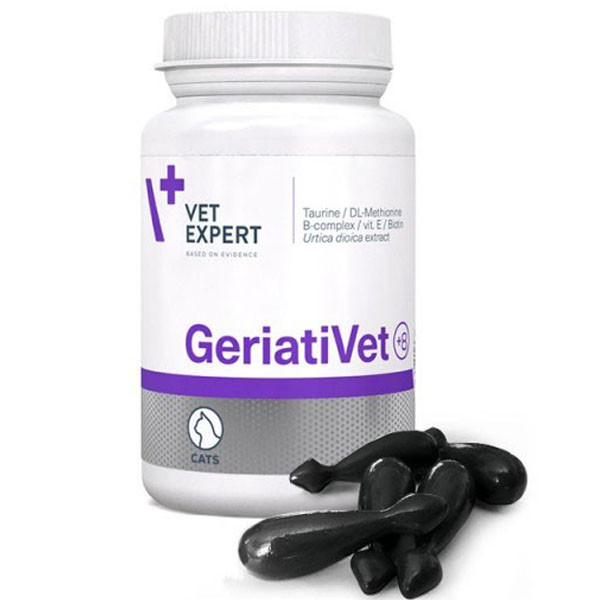 Vetexpert Geriativet Twist Off 60 Kapslí Srdce Močový Systém Starší Kočky