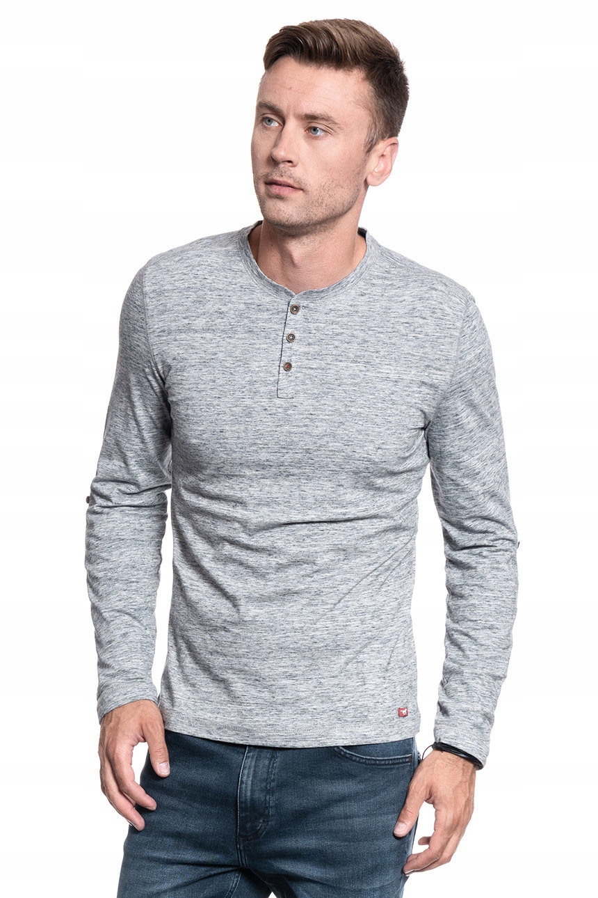 MUSTANG Adrian MĘSKI LONGSLEEVE KOSZULKA XXL Płeć mężczyzna