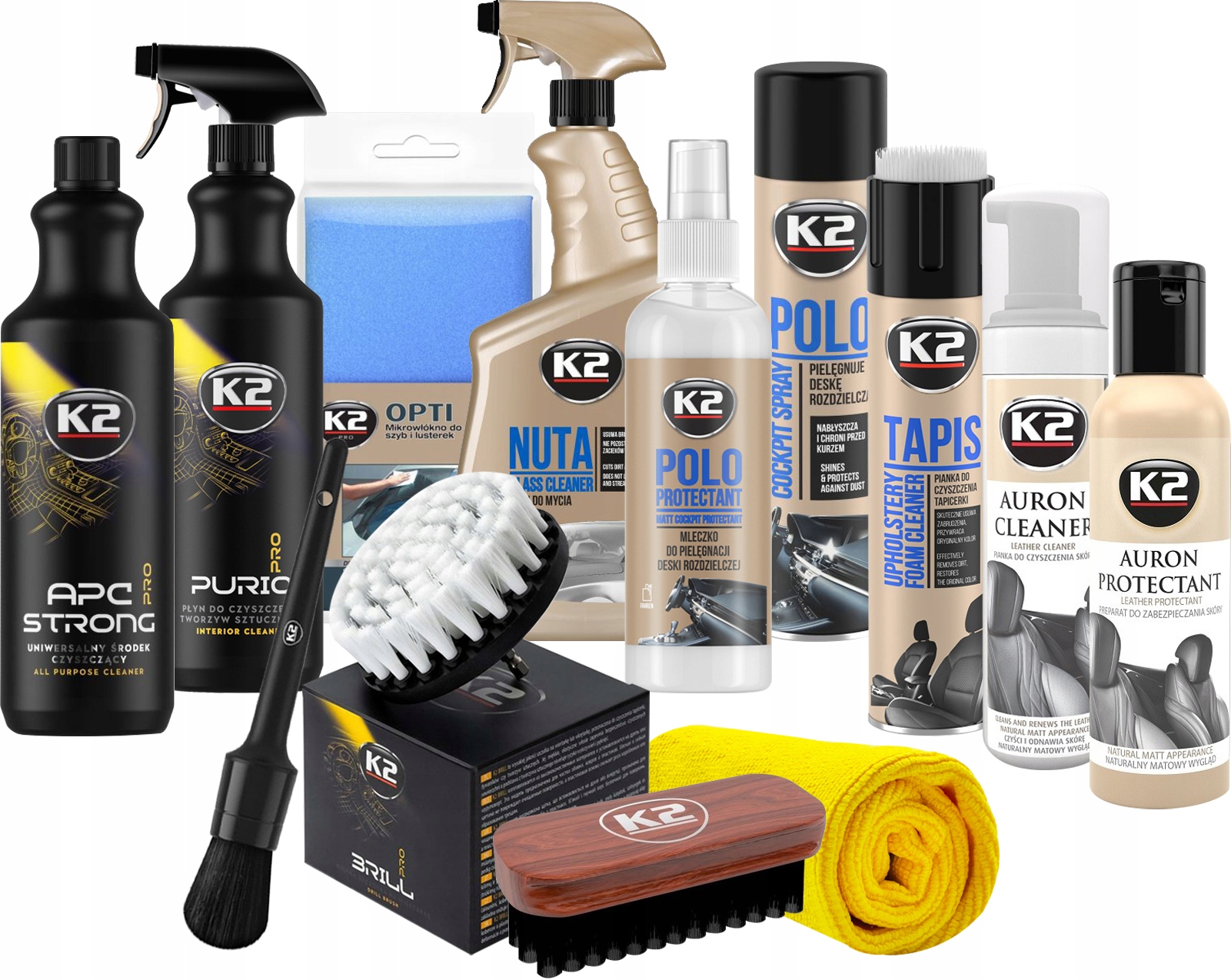 K2 набір косметики для інтер'єру 10 товарів