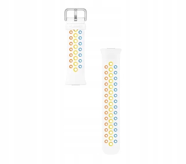Pasek do zegarka Huawei do Fit 3 Sport Edition Księżycowa biel