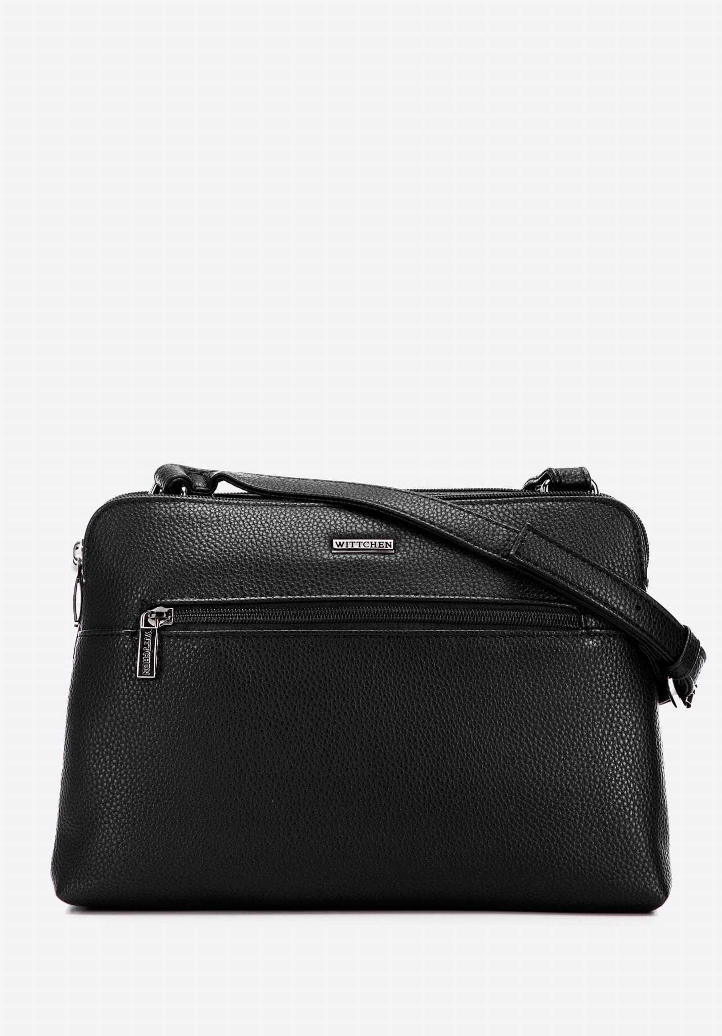 Dvoukomorová crossbody kabelka z ekokůže Wittchen 99-4Y-610-1C