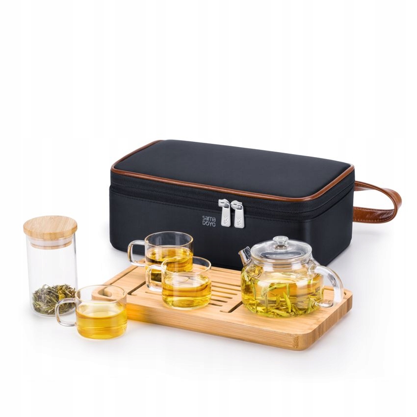 Zestaw turystyczny do parzenia i podawania herbaty