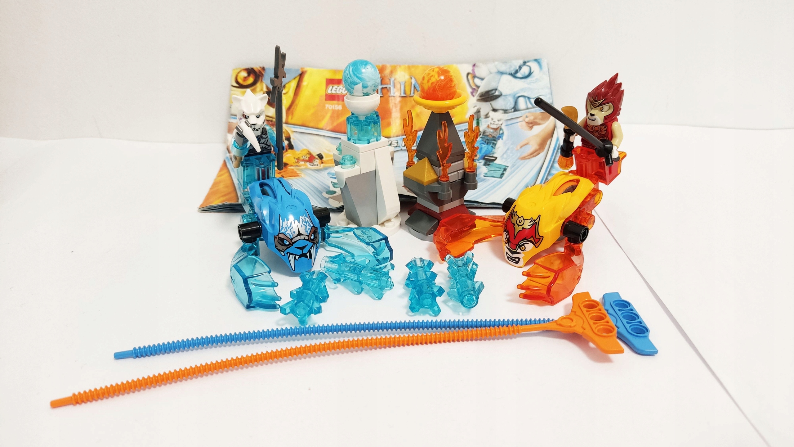 Lego Chima Fire vs. Ледяной огонь против. Лед 70156
