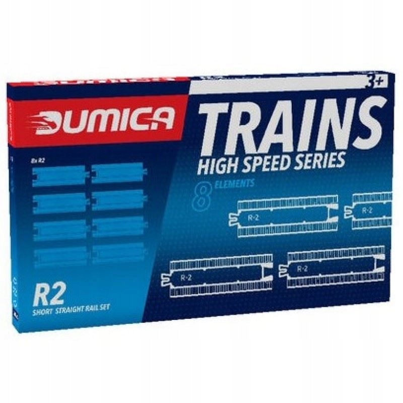 Dumica Tracks Straight Short R2 8 шт.