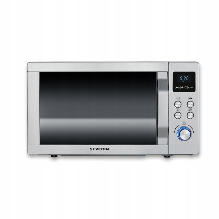 Severin Mw 7774 Kuchenka mikrofalowa wolnostojąca 3w1 Grill Konwekcja szary