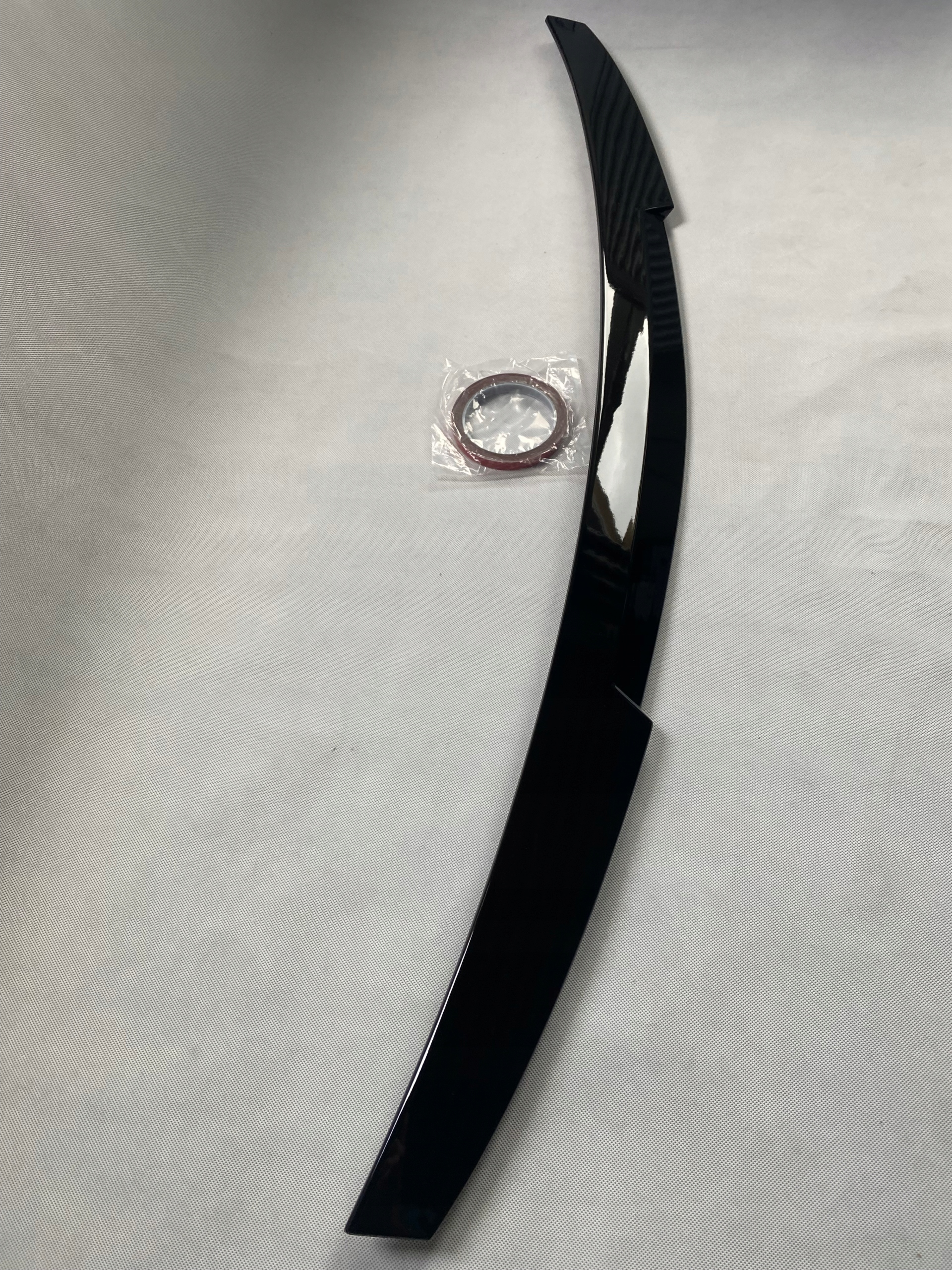 спойлер спойл Audi A4 B8 M4 черный глянец