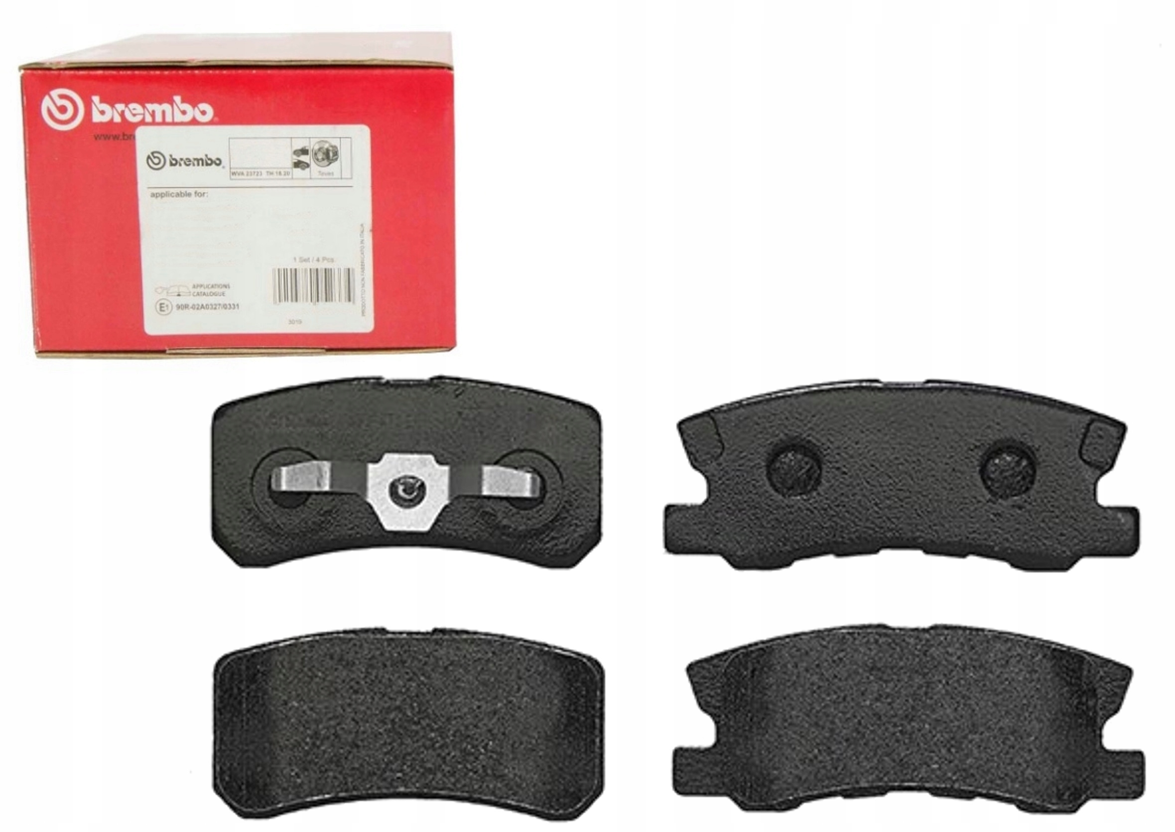 

Brembo Klocki Tył Do Mitsubishi Outlander II 2