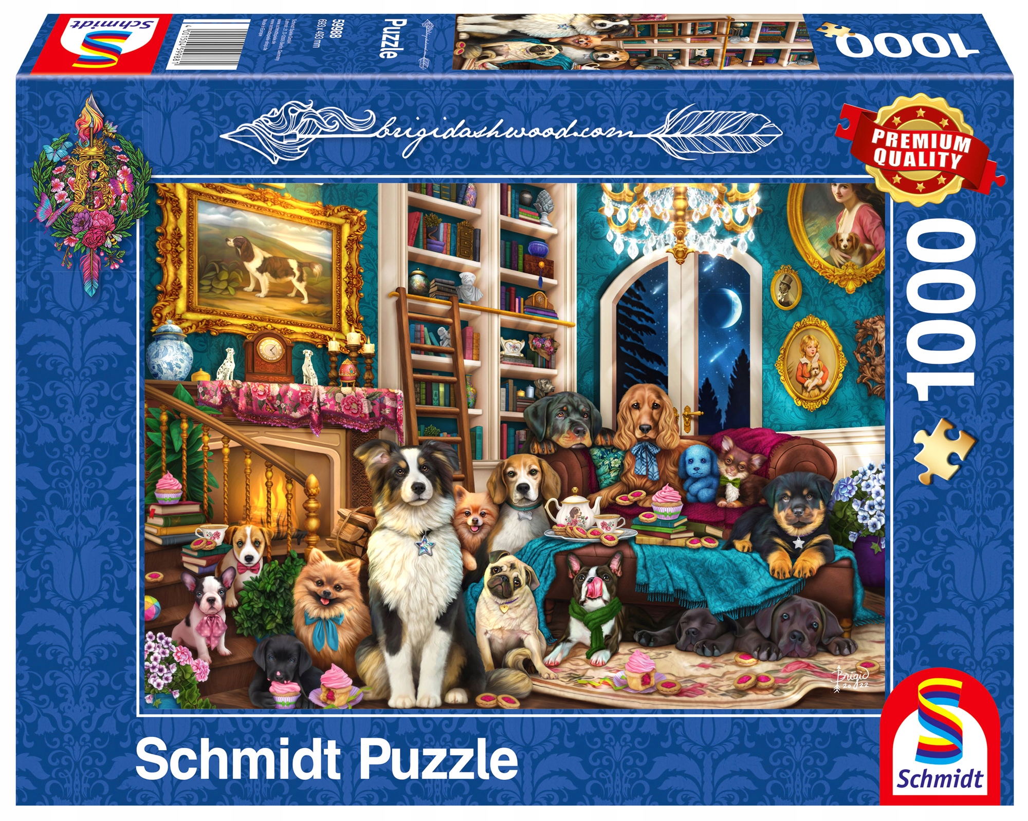 

Pq Puzzle 1000 Ashwood Spotkanie w bibliotece