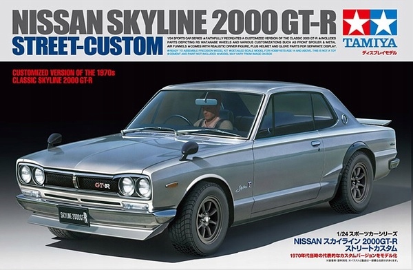1/24 Nissan Skyline 2000 Gt-r Street Tamiya 24335
