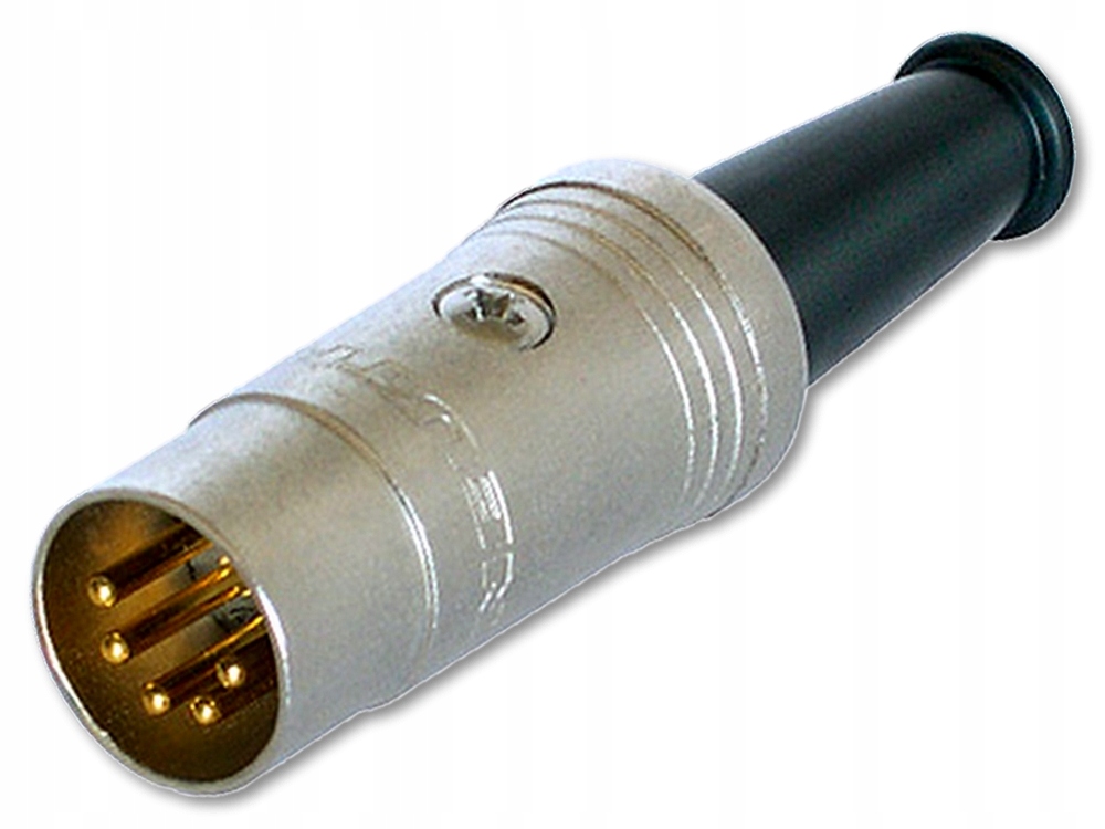 

Neutrik Rean NYS322G Złącze Wtyk MIDI DIN5 5 Pin