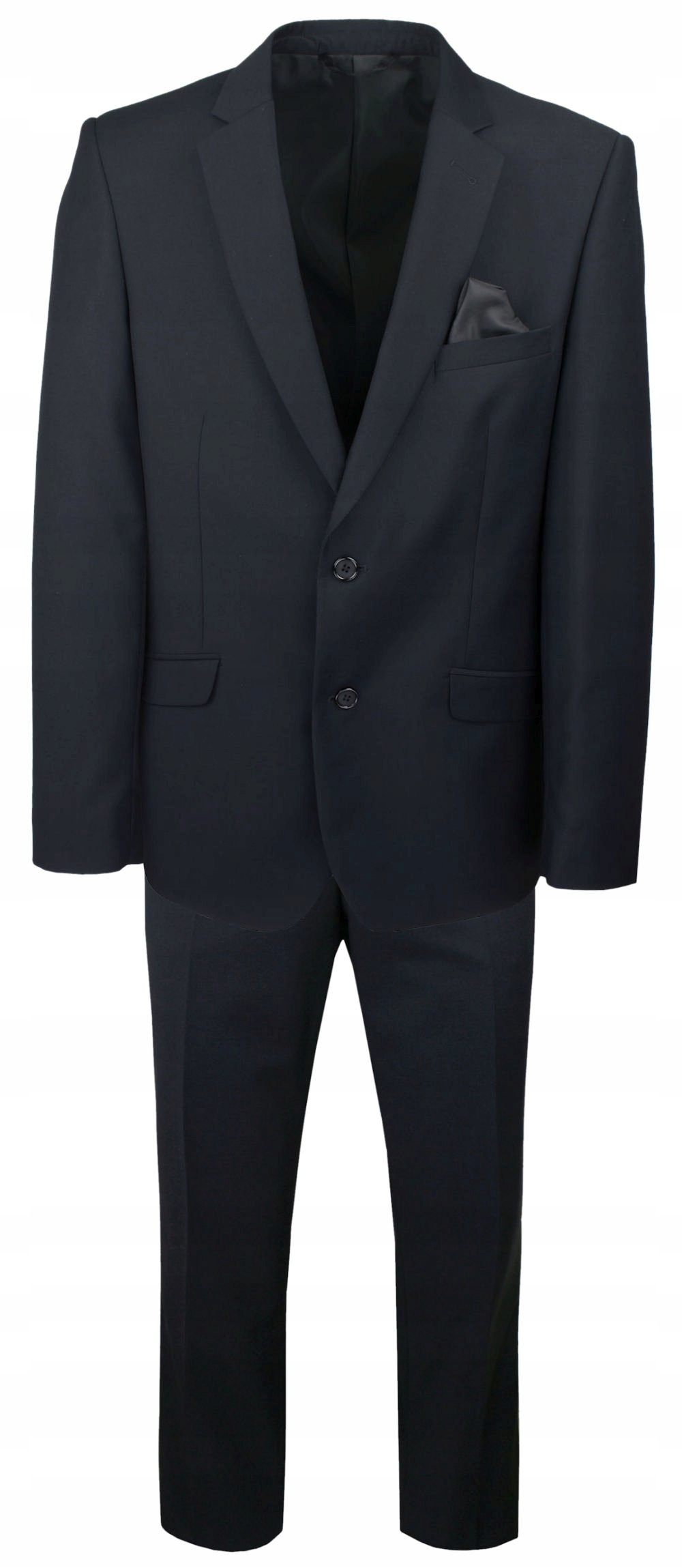 Pánský vypasovaný oblek (Svatební Hostina, studánka) Casino-černý 182/104/90