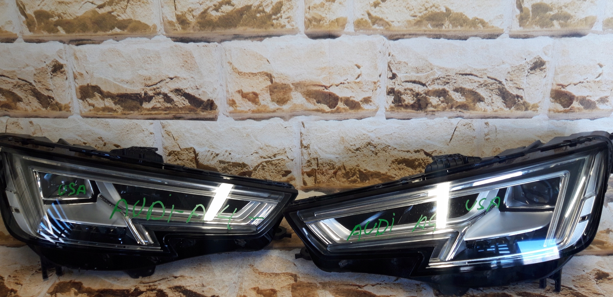 audi a4 b9 17 8w0 941 034b usa ameryka full led prawa lampa