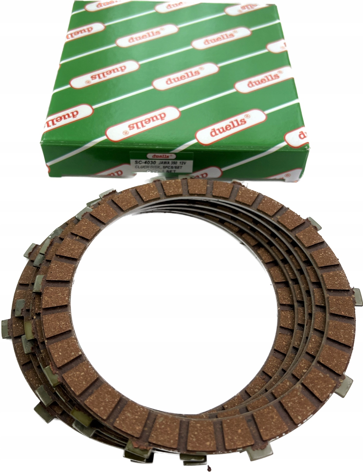 Tarcze sprzęgła Jawa Ts 350 638 12V tarcza Duells