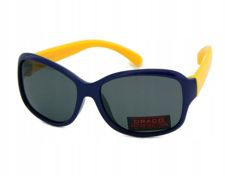 Okulary Słoneczne Dzieci POLARYZACJA UV400 granat