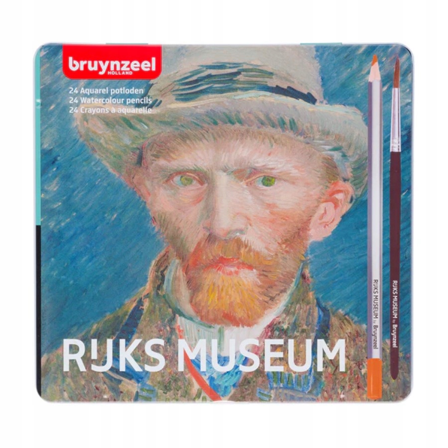 Pastelky akvarelové 24 kol Rijks Muzeum Bruynzel Van Gogh