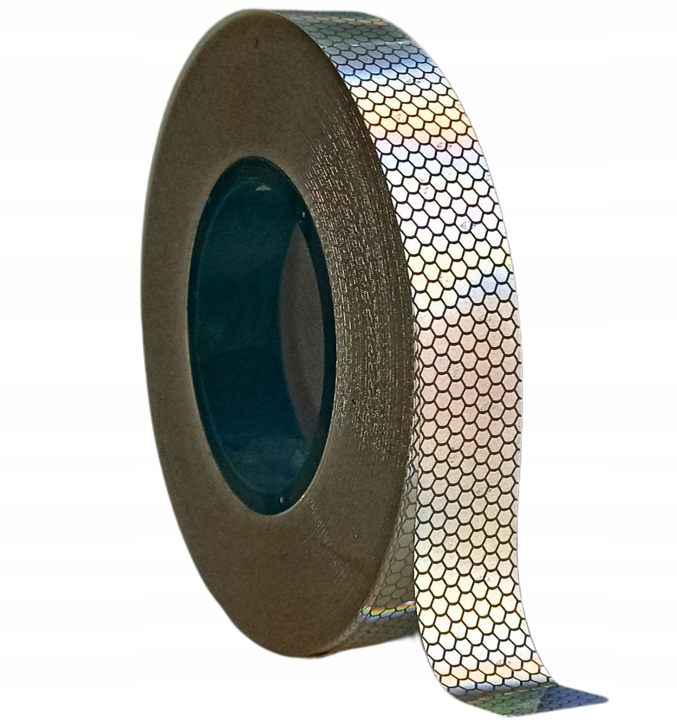TAŚMA ODBLASKOWA PRZYKLEJANA NAKLEJKA BIAŁA 2,5 cm Model Reflective Tape