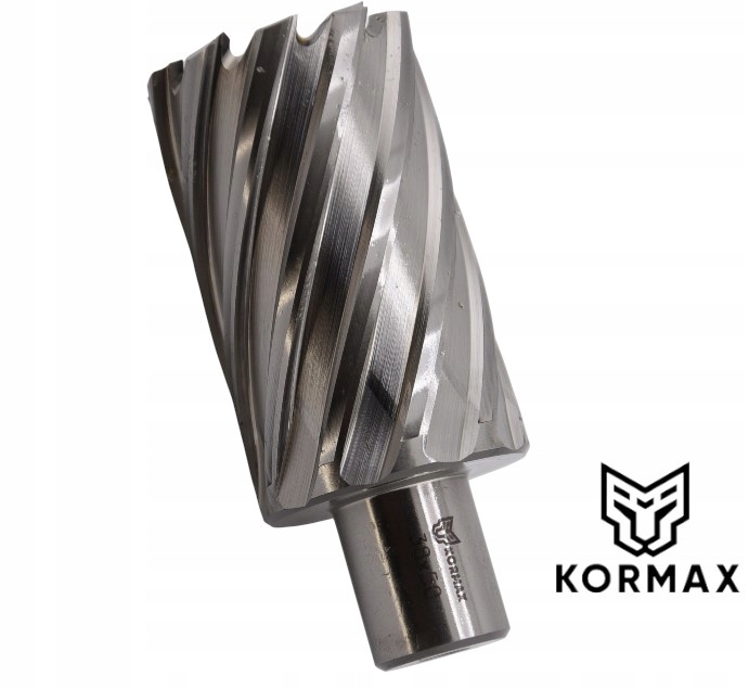 Frez trepanacyjny 46mm x 50mm wiertło rurowe M2AL 46x50 Weldon Kormax