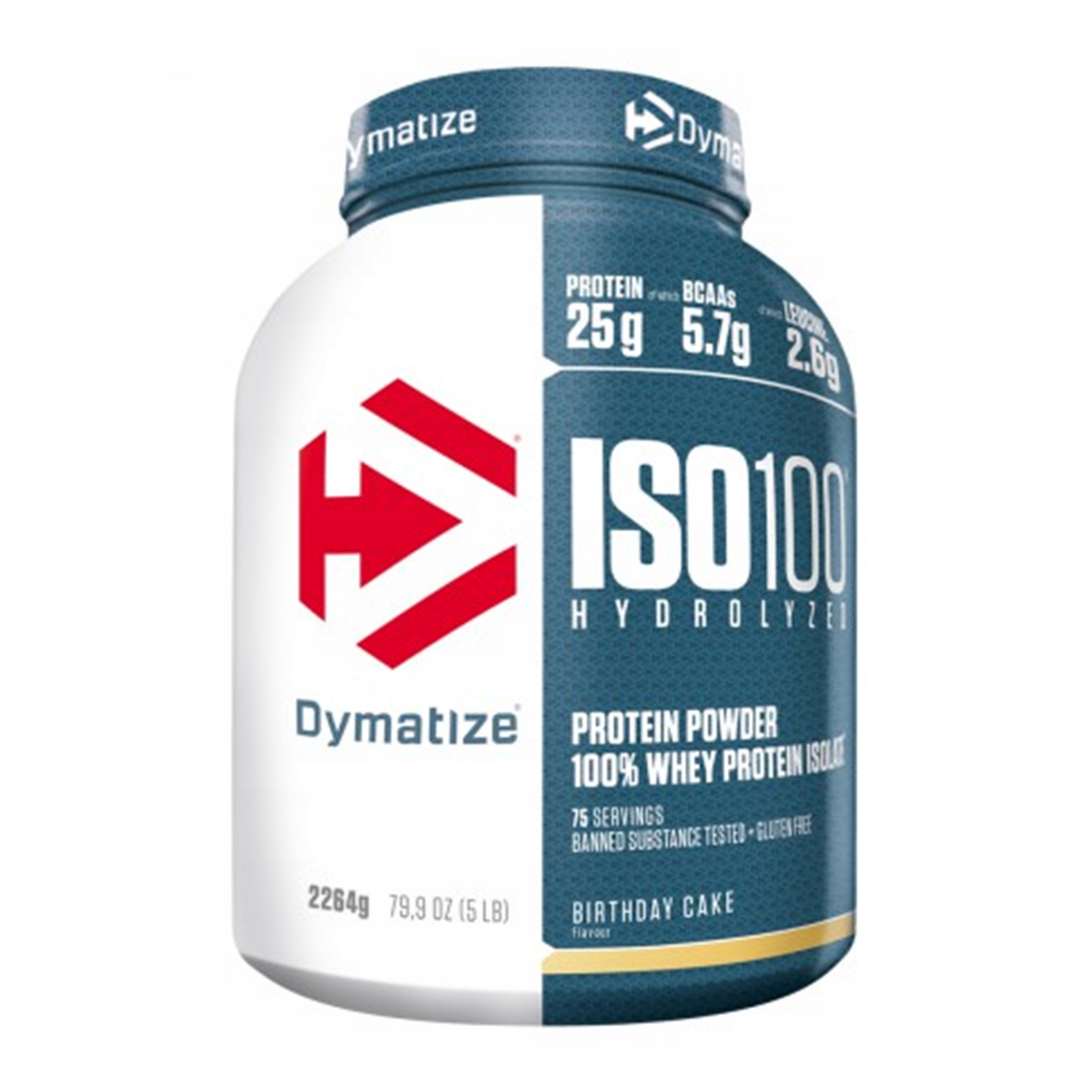 Protein Izolát Wpi Hydrolyzát 2264 g Svaly Dymatize Iso 100