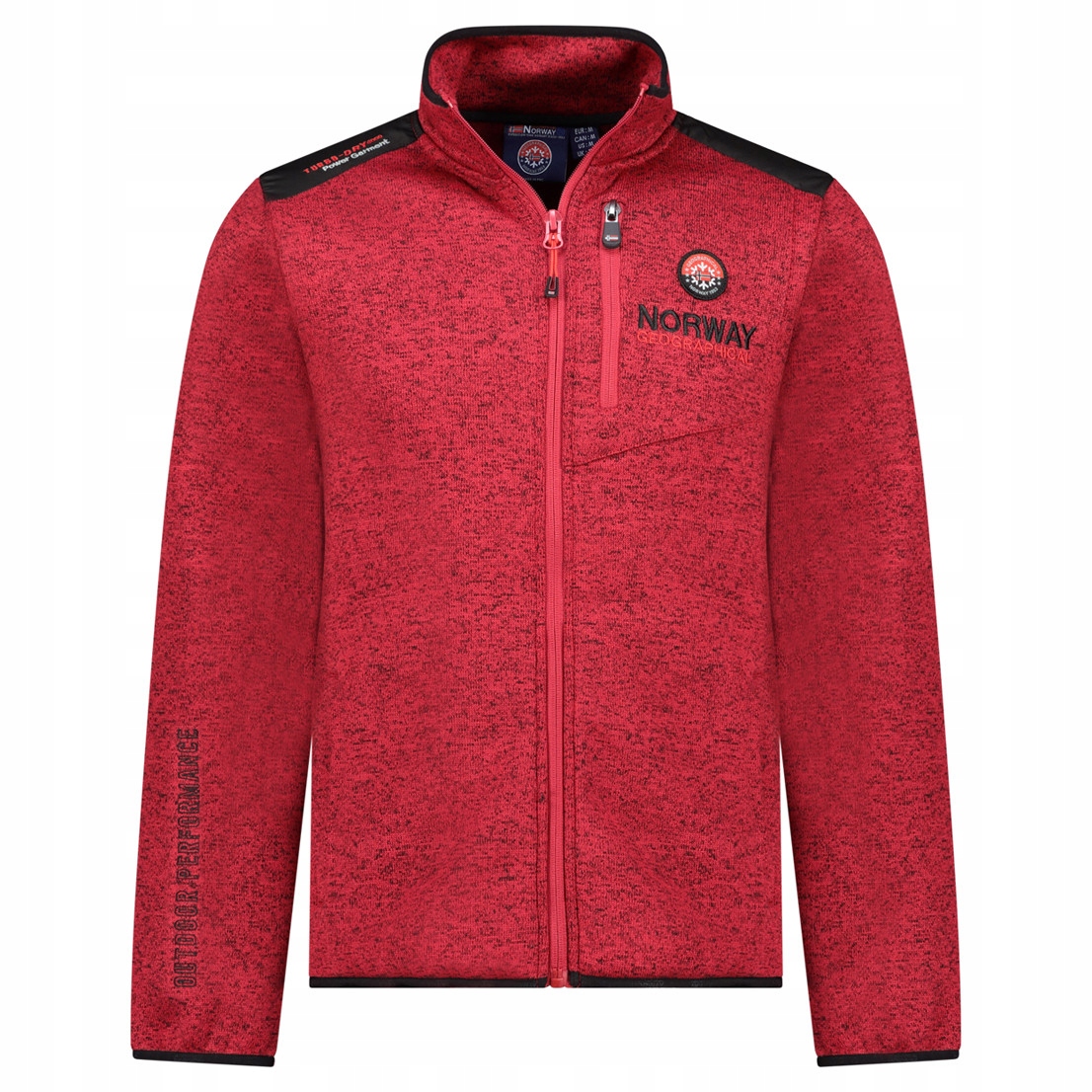 Geographical Norway mikina pánská Tavid Men XXL červená