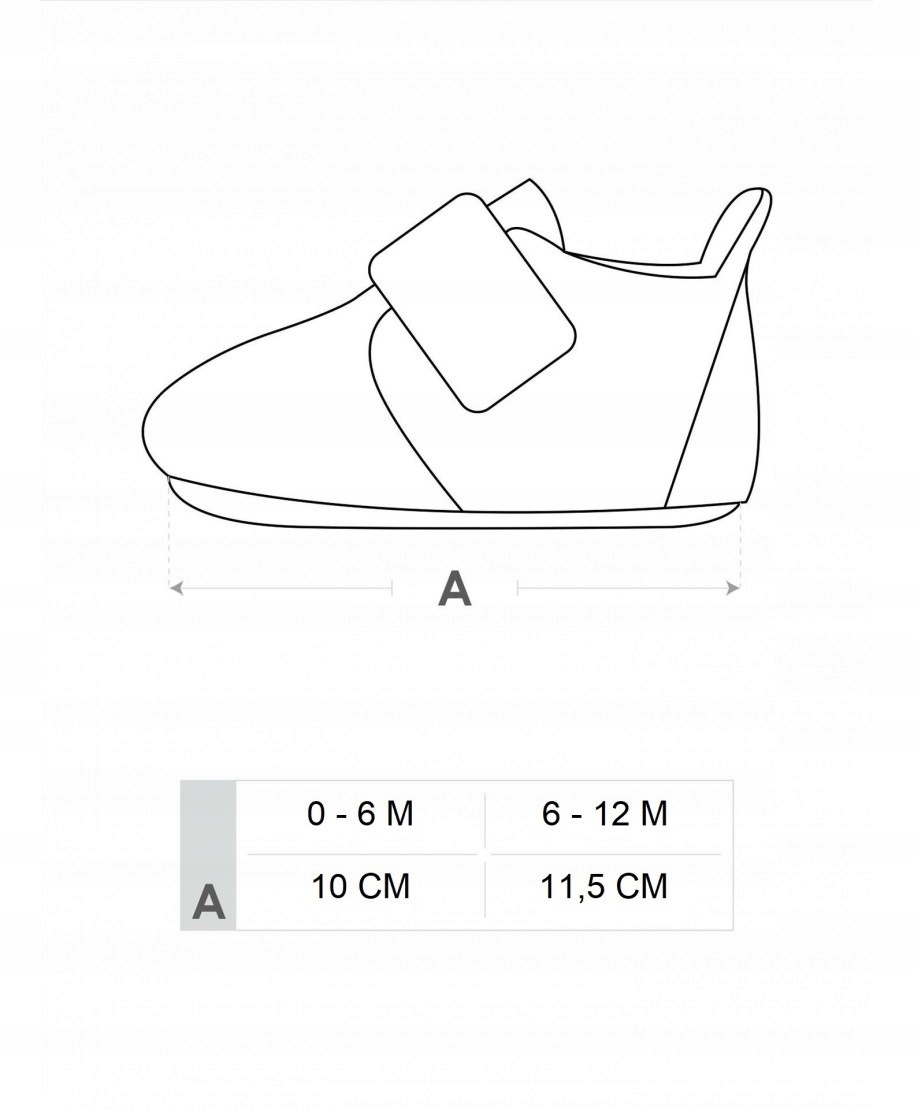 YO! CLUB buciki buty niechodki na rzepy białe haft kwiat 6-12m Rozmiar 16