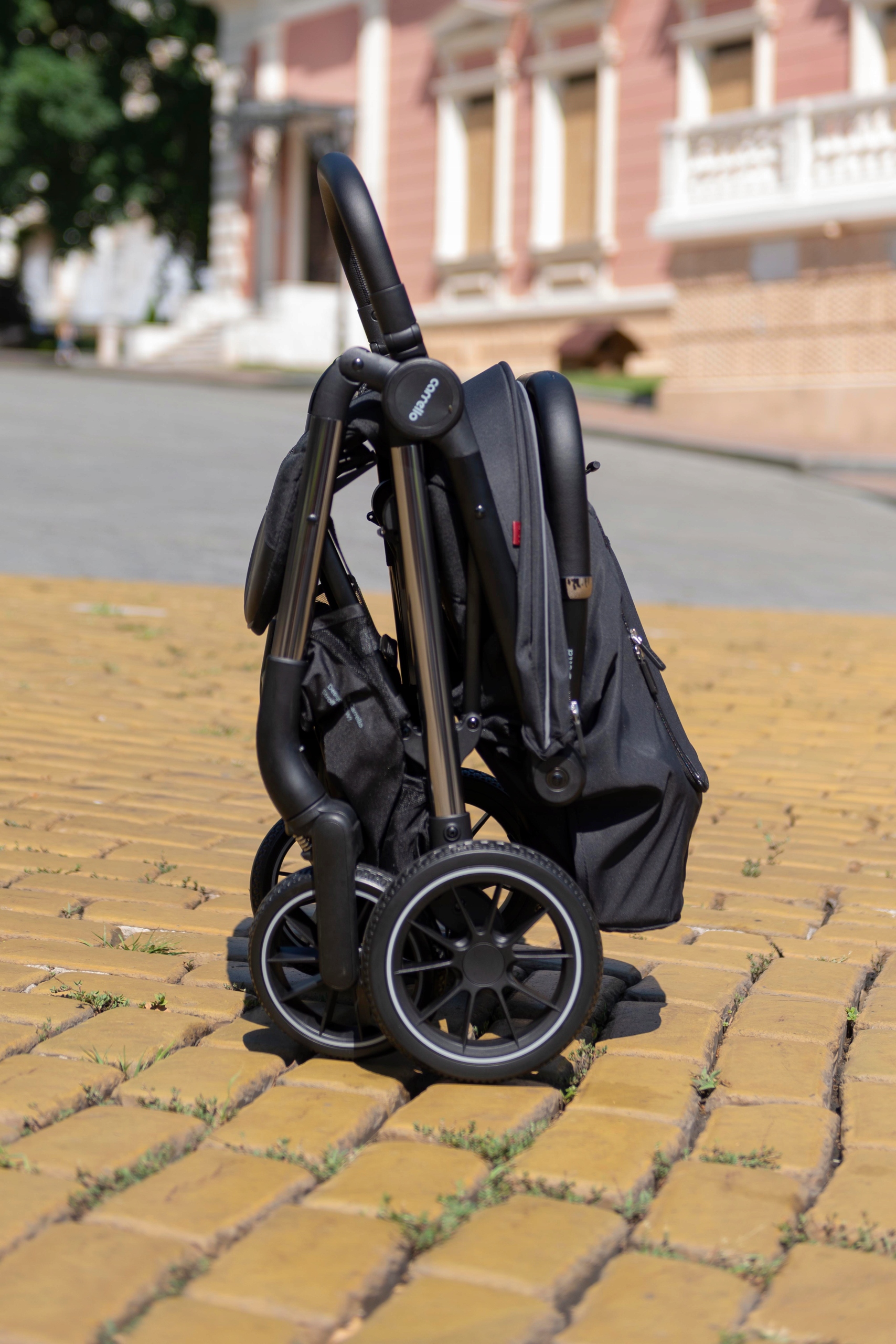 Wózek CARRELLO Delta + gratisy ! Tylko 8.4kg ! Szerokość produktu po złożeniu 24 cm