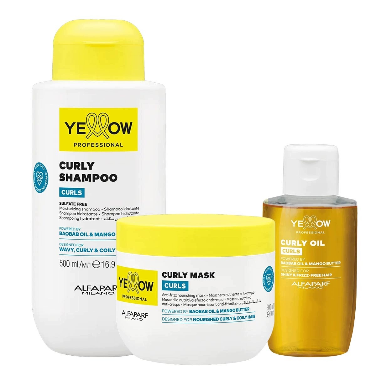Professional Curls zestaw nawilżająco-wygładzający do włosów suchych