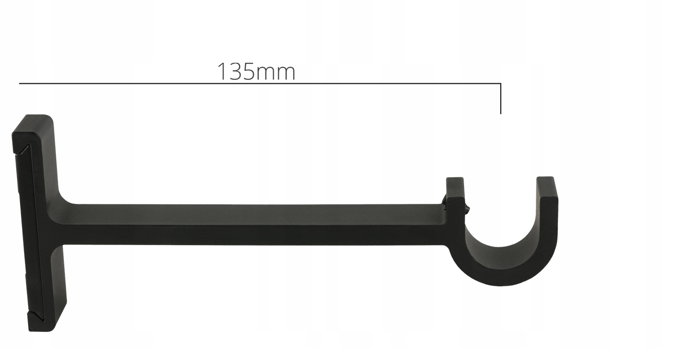 Wspornik karnisza pojedynczy nowoczesny 19 Bojanek