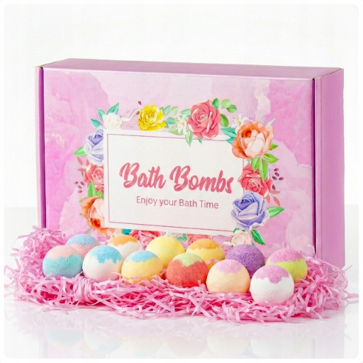 Dárek ke Dni žen Kule Bubny do koupele Spa sada do vany 24 ks