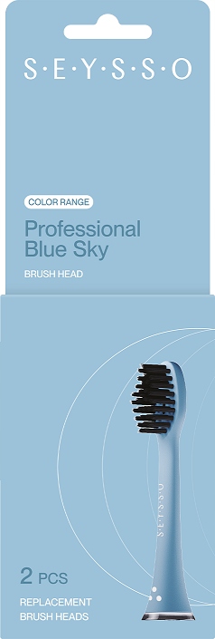 

Końcówki do szczoteczki Seysso Basic Blue Sky