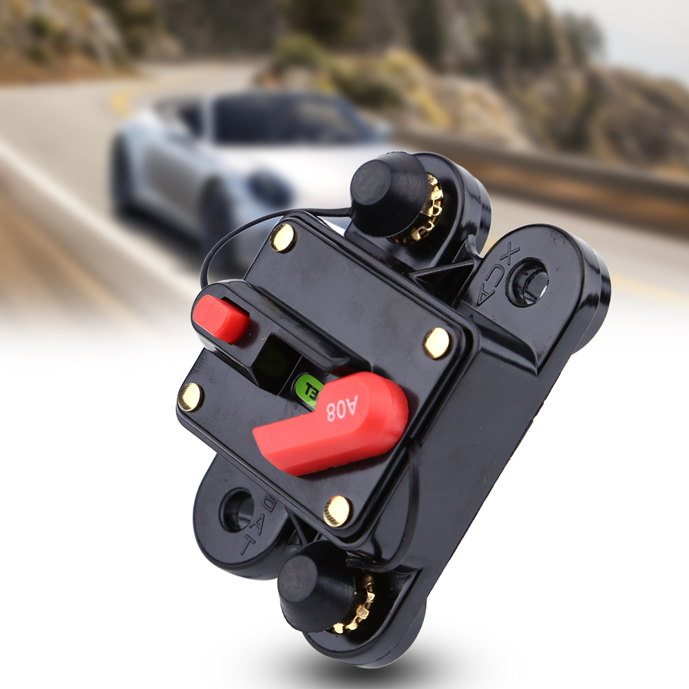 Automatyczny wyłącznik samochodowy 80A 12V-24V Numer katalogowy części DSGDFJY