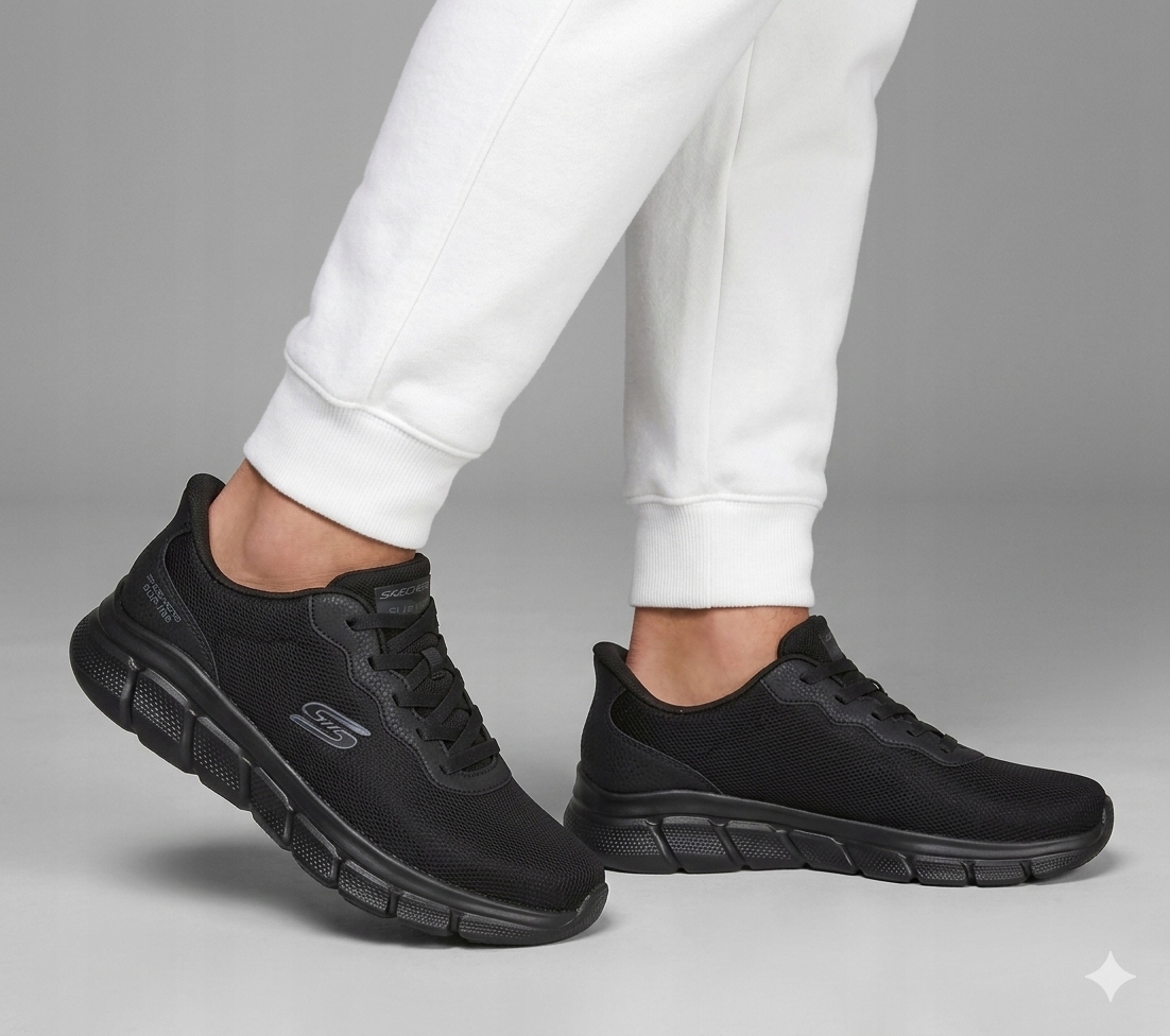 Pánské tenisky Skechers bobs b flex glacial edge slip-ins