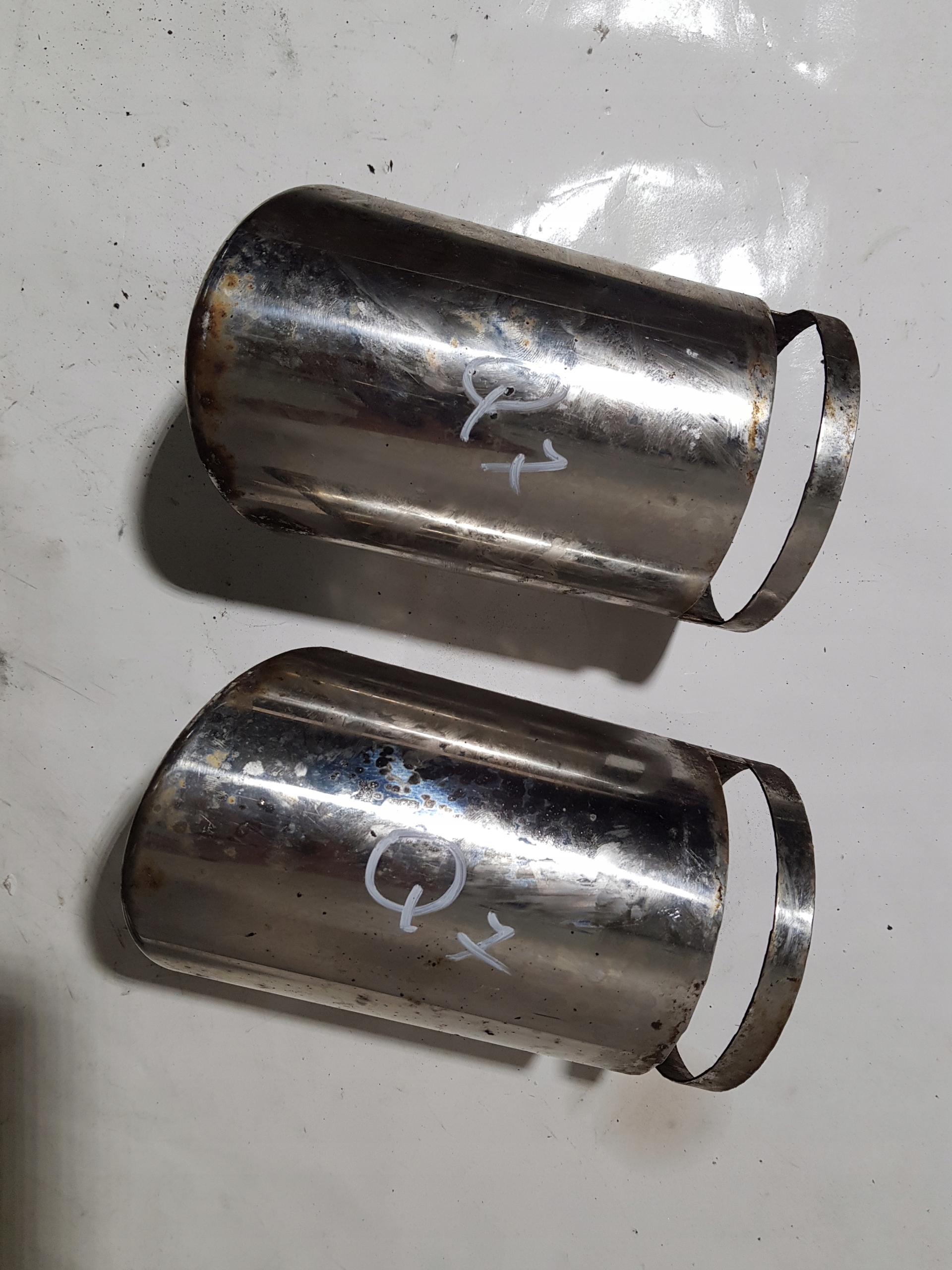 TERMINALE TLUMIKA dello scarico AUDI Q7 4L sinistra