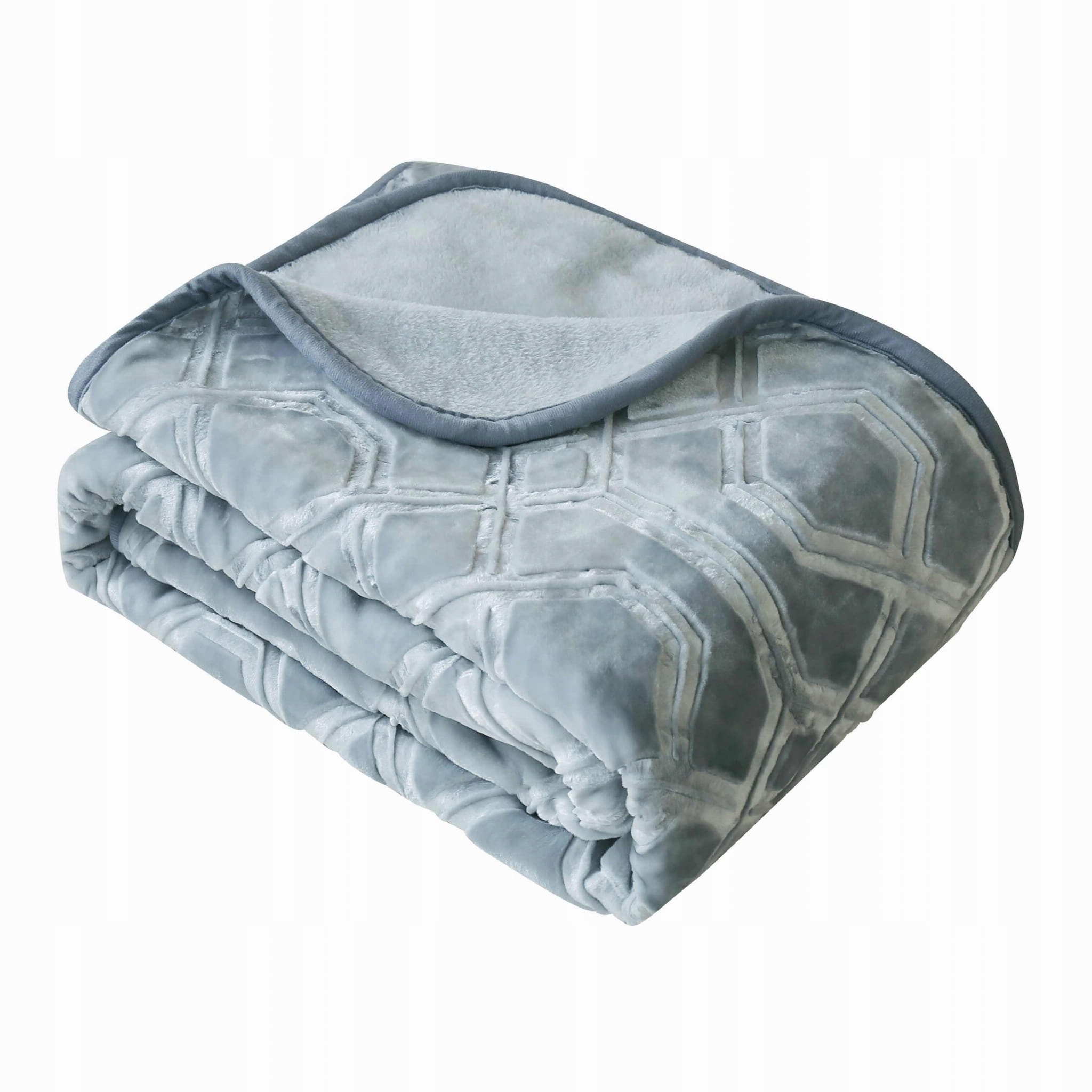 

Koc Vito Akrylowy 160X200 Tłoczony Szary