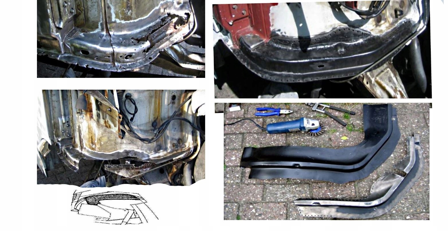 FARTUCH PODLOGA NADKOLE MERCEDES KACZKA 207 410 LE Part manufacturer Other