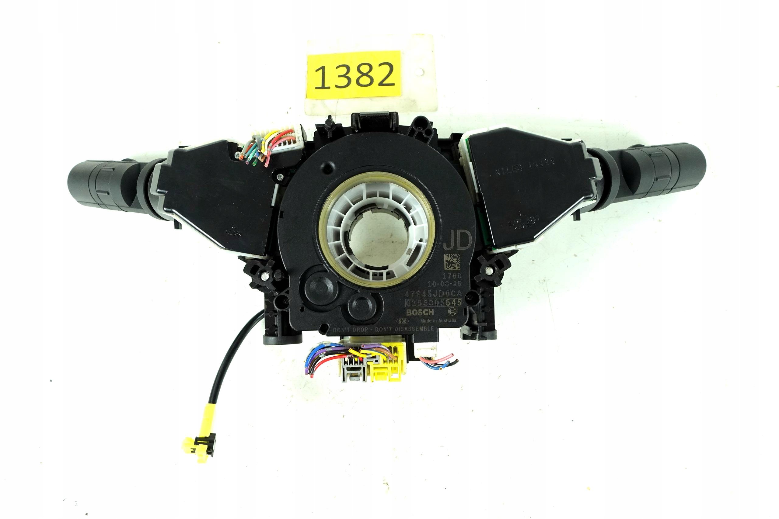 sensor angle steering light switch NISSAN QASHQAI J10 LIFT 0265005545