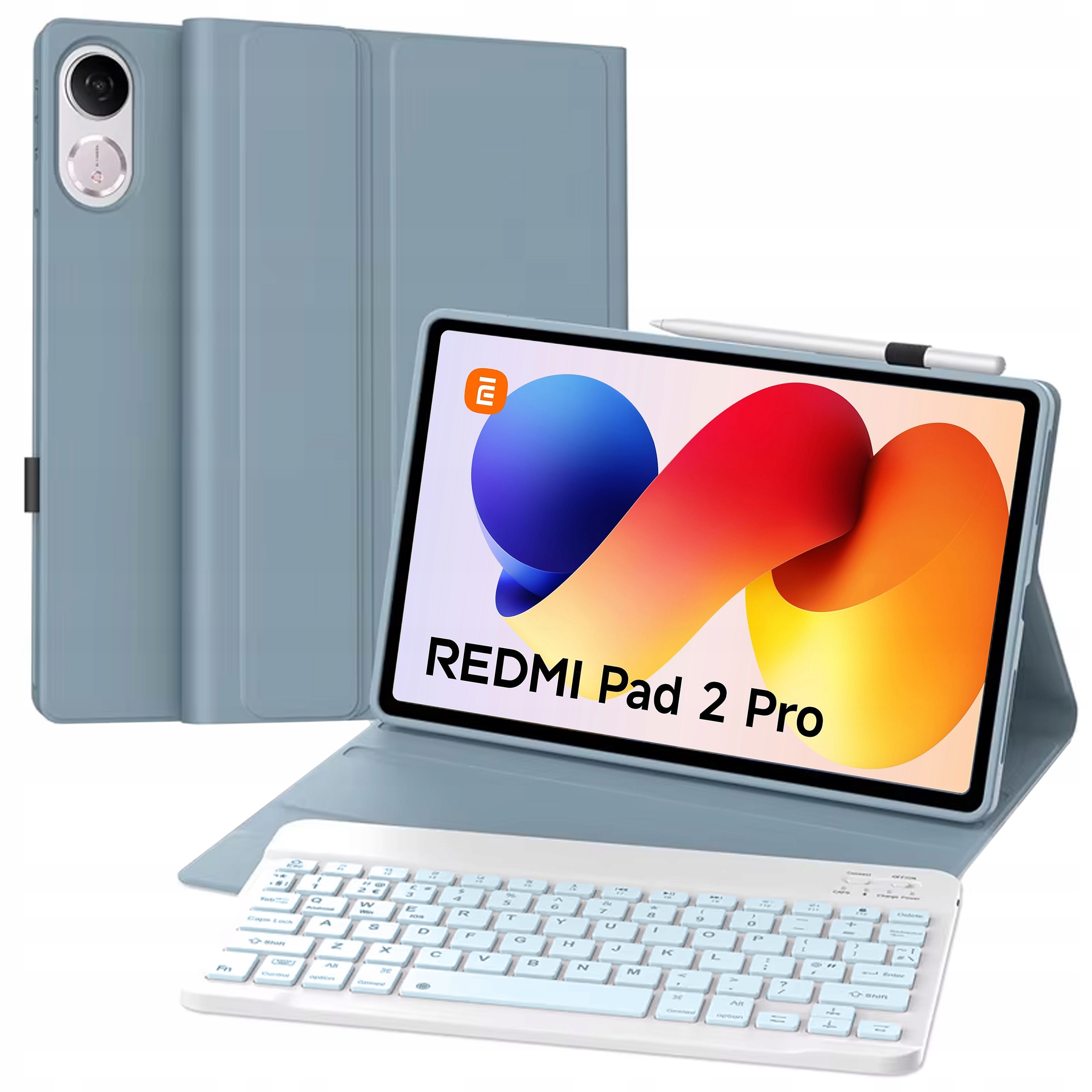 Pouzdro s Bluetooth klávesnicí pro Xiaomi Redmi Pad Pro 2 12.1" 2025 kožené