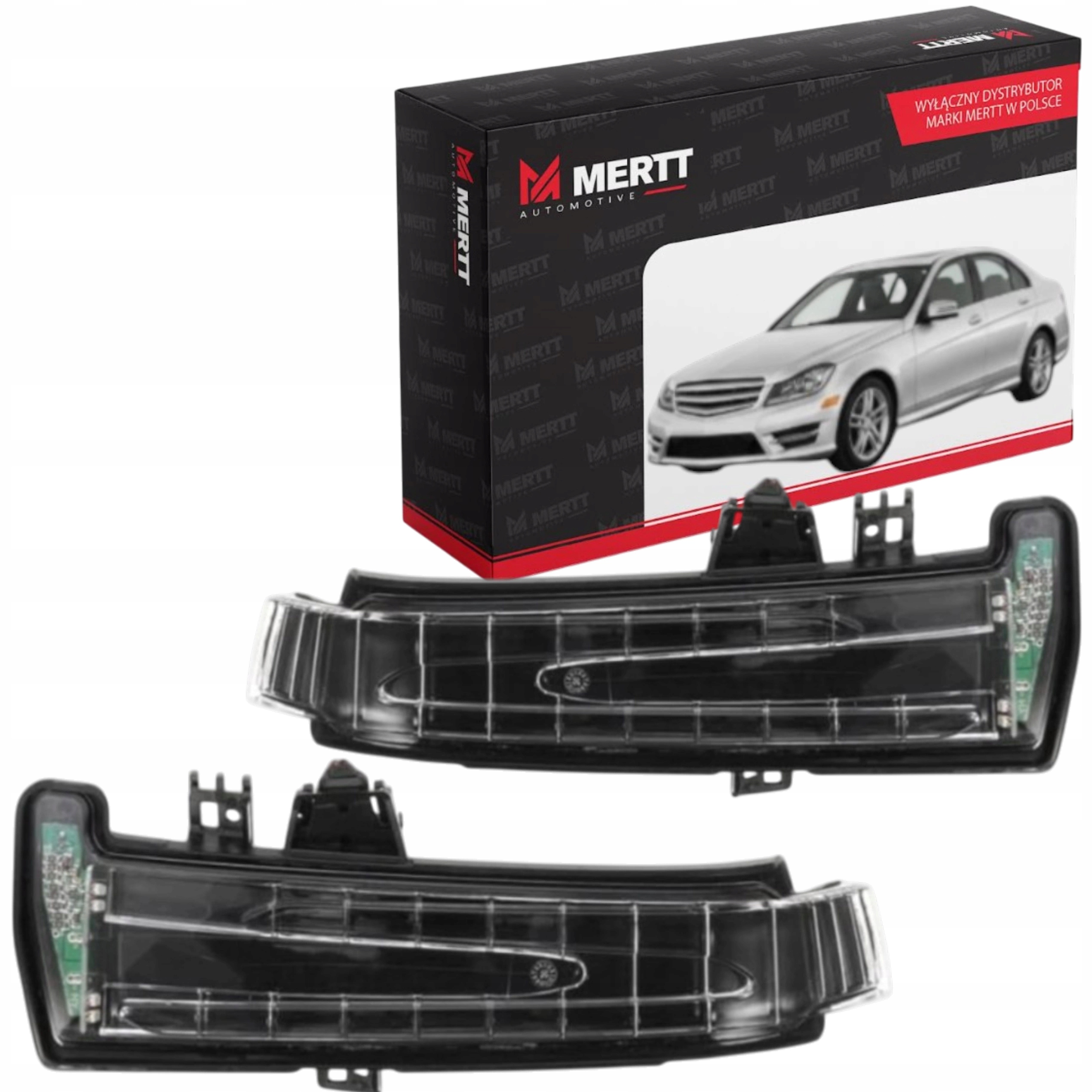 Směrovky blikače v zrcátku Pravé Levé Mercedes W176 W246 W204 W212