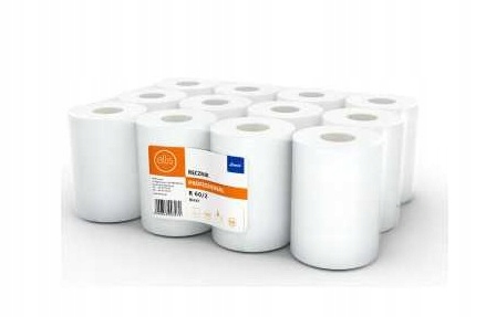 Levně Ručník v roli Ellis Professional bílý 60/2 12 rolí 05414