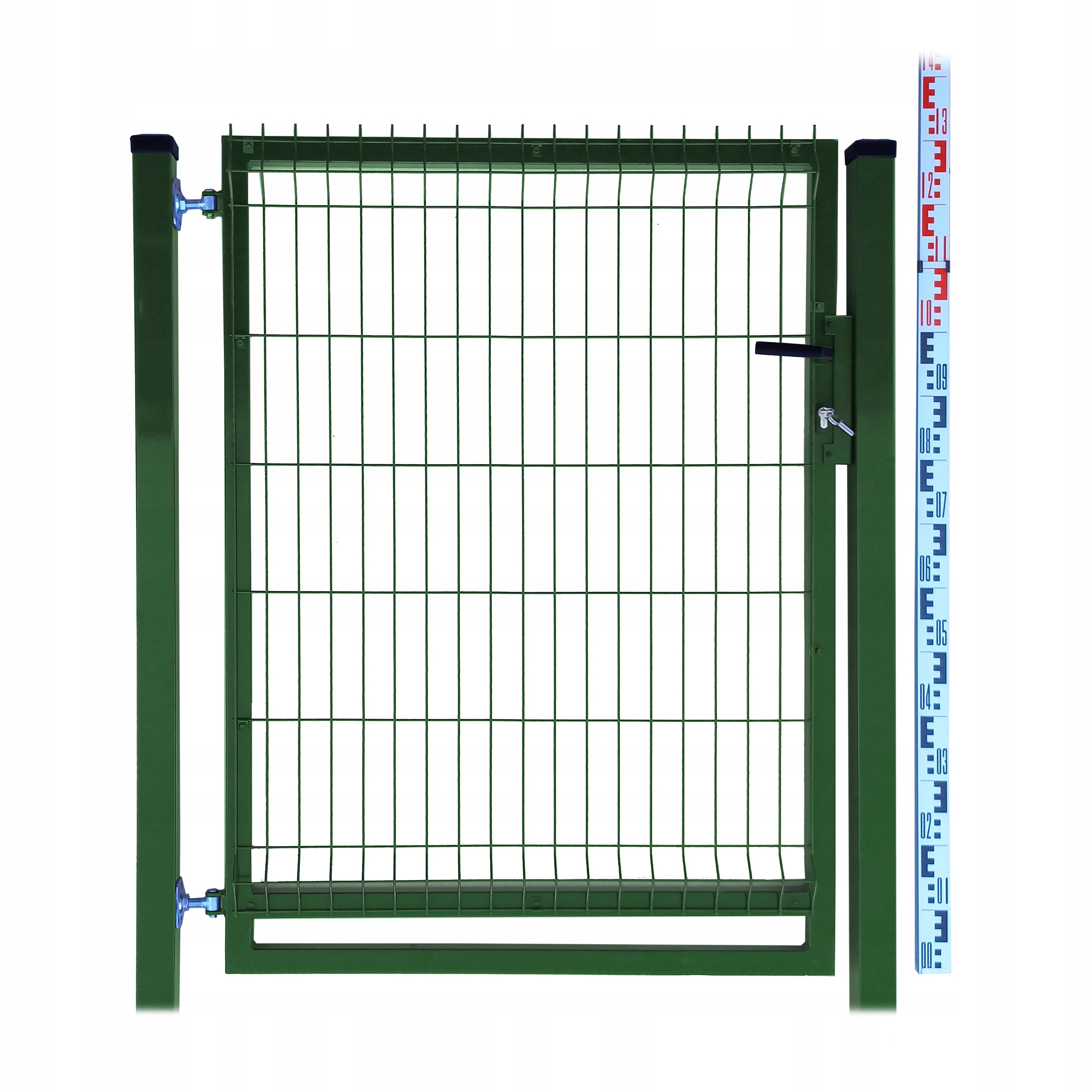 Branka 130 cm zelená Panelová dva Sloupky RAL6005 plotová 133 cm