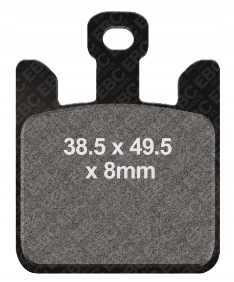 Brzdové doštičky Ebc FA369/4HH