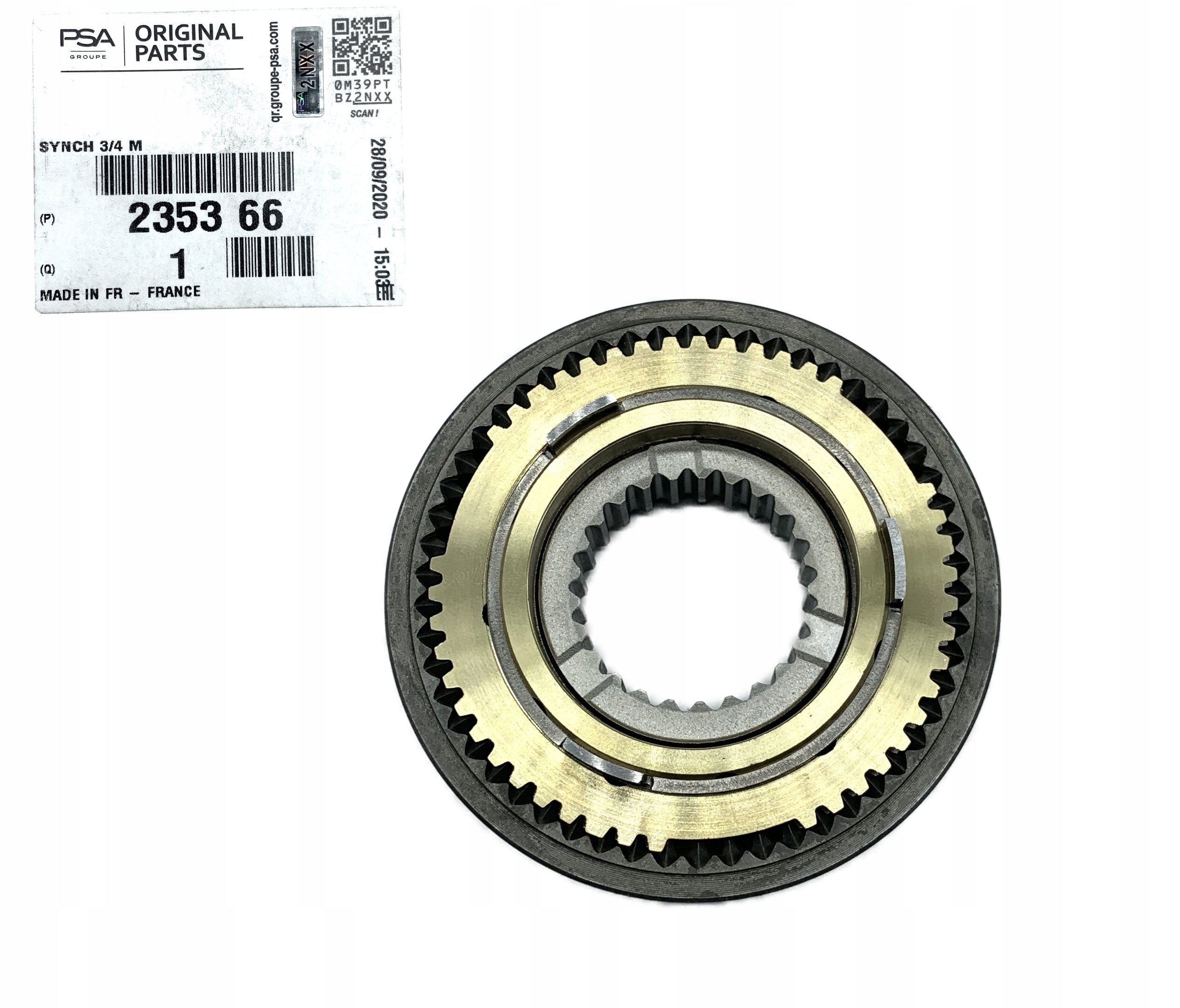 Synchronizator 3/4 biegu 235366 Jumper,Boxer,Ducat Producent części PSA