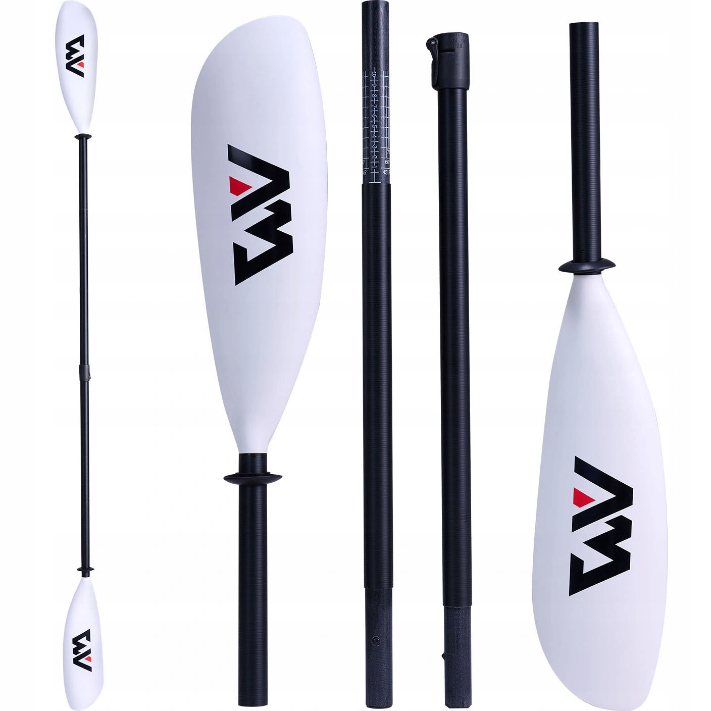 Wiosło Kajakowe 4-częściowe składane Aqua Marina z włókna szklanego KP-4